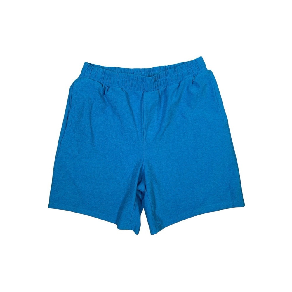 Beyond Yoga Spacedye Take It Easy Men's Shorts Small Blue